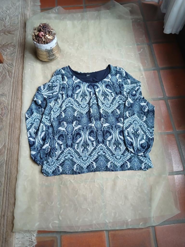 S Oliver blouse -gevoerd -mooie staat, Enlèvement ou Envoi