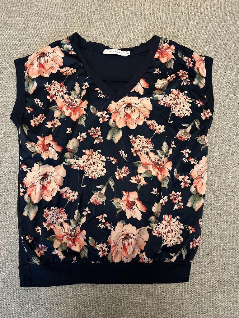 Blouse bloemen LolaLiza maat 36/38, Enlèvement ou Envoi, Lola & Liza, Taille 36 (S), Comme neuf