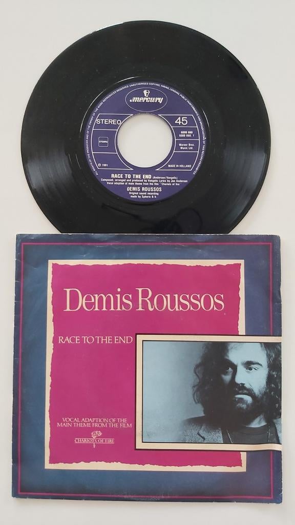 Demis Roussos  - Race to the end, Enlèvement ou Envoi, Comme neuf