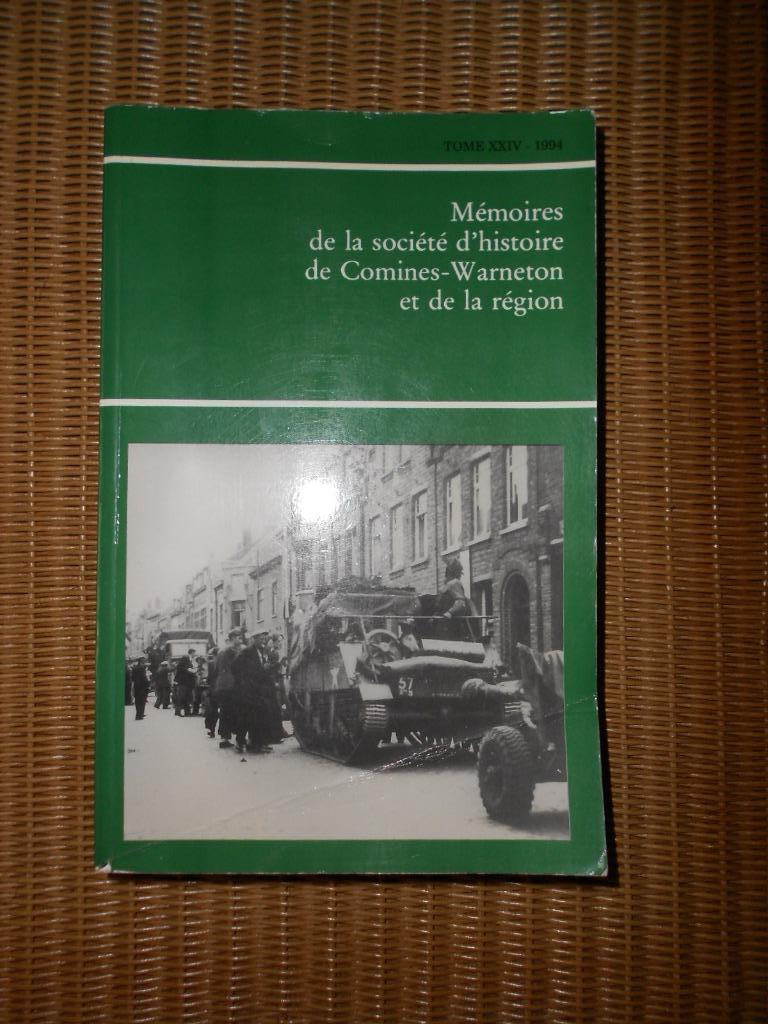 mémoires de la société d'histoire de Comines-Warneton et de, Enlèvement ou Envoi