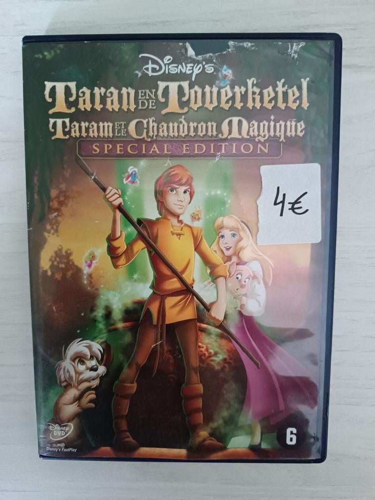 Disney dvd Taran en de toverketel, Ophalen
