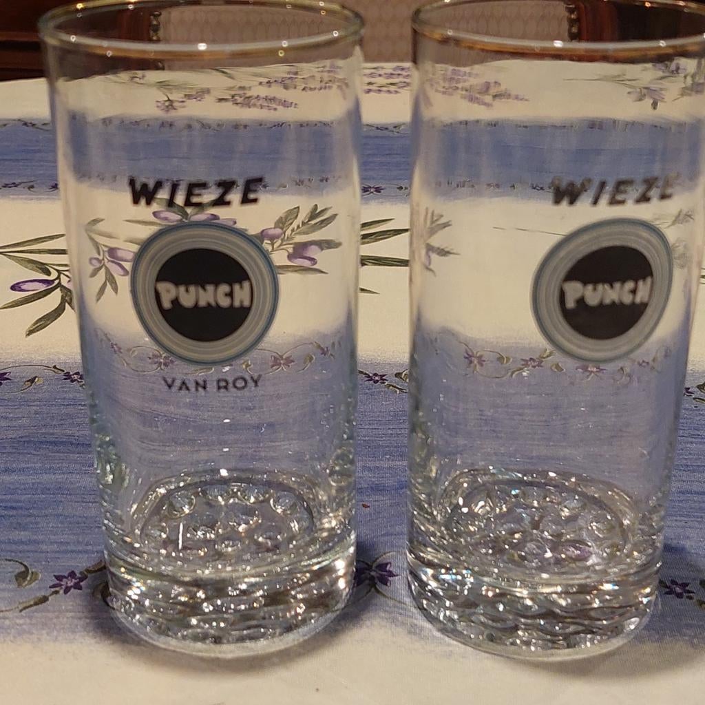 2 pintjes punch wieze, Verzamelen, Ophalen of Verzenden, Zo goed als nieuw