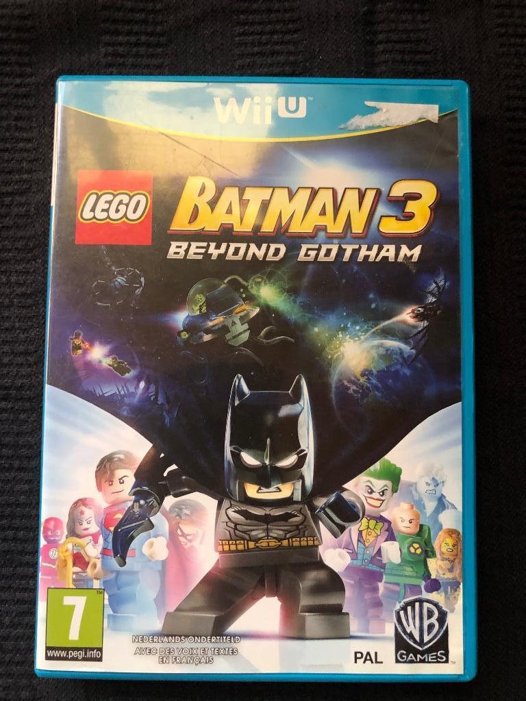 Nintendo Wii U Lego Batman 3 Beyond Gotham WB Games (1), Consoles de jeu & Jeux vidéo, Jeux | Nintendo Wii U, Comme neuf, Aventure et Action