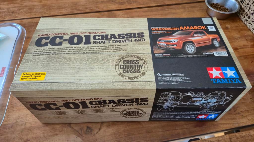 Tamiya CC01 Volkswagen Amarok gloednieuw in doos, Elektro, Auto offroad, Nieuw, Ophalen of Verzenden