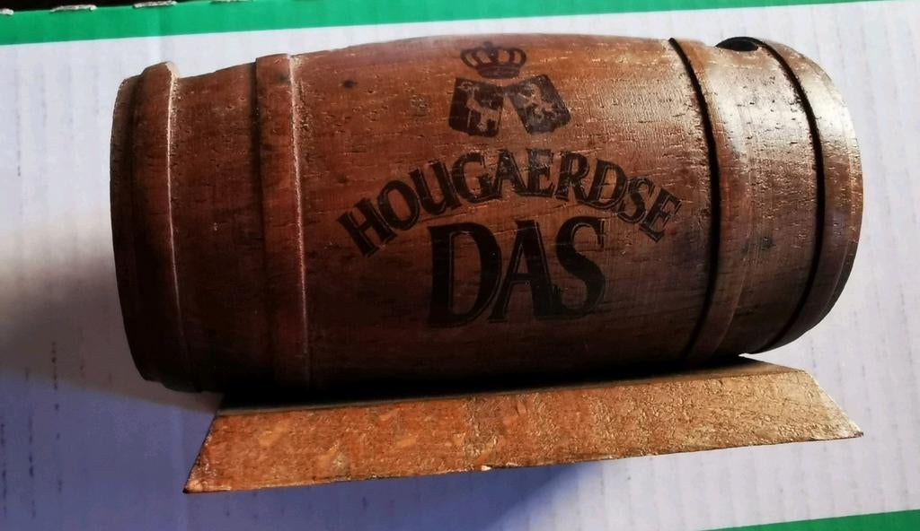 Hoegaarden Das filtjes houder in hout, Verzamelen, Verzenden, Gebruikt, Viltje(s), Overige merken