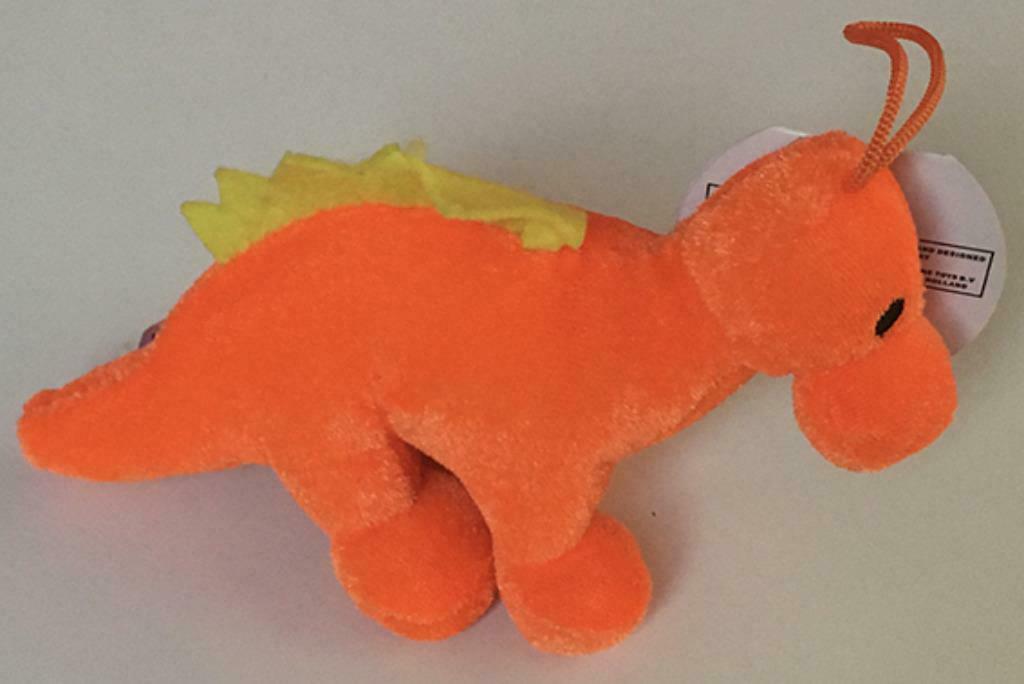 Fluo draakje (18 cm), Ophalen of Verzenden, Zo goed als nieuw