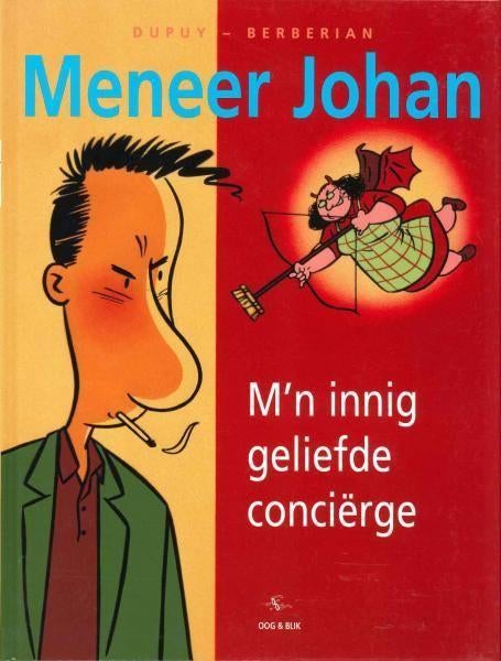 Strip " Meneer Johan " nr.1 H.C., Eén stripboek, Ophalen of Verzenden, Zo goed als nieuw