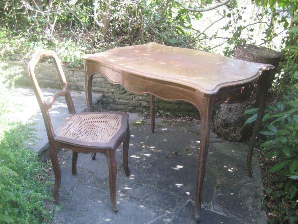 TABLE ET CHAISE STYLE LOUIS XV, Enlèvement