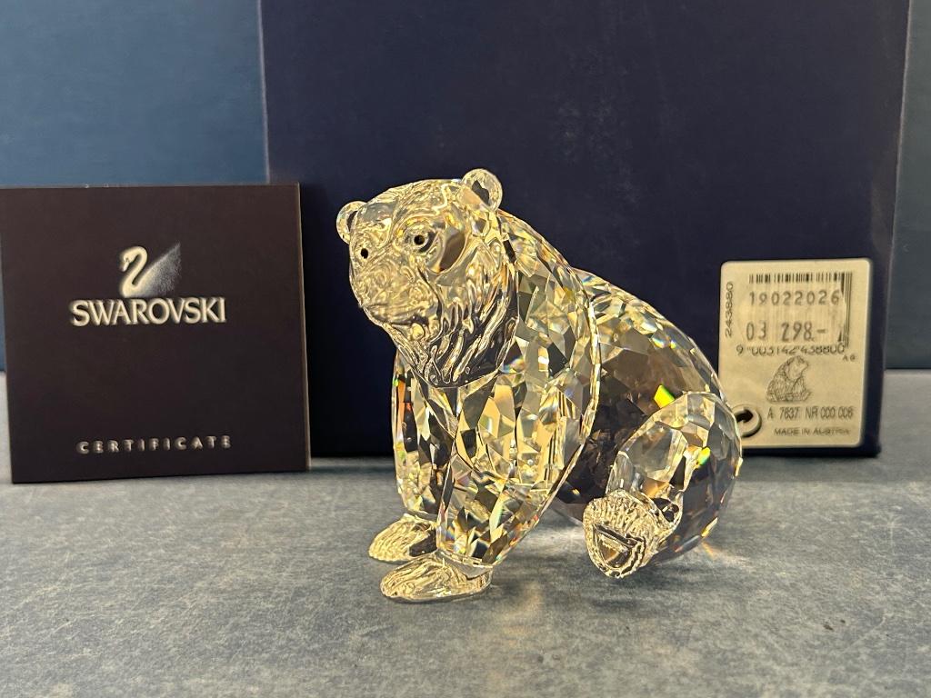 Swarovski Grizzly beer, Envoi, Neuf, Figurine
