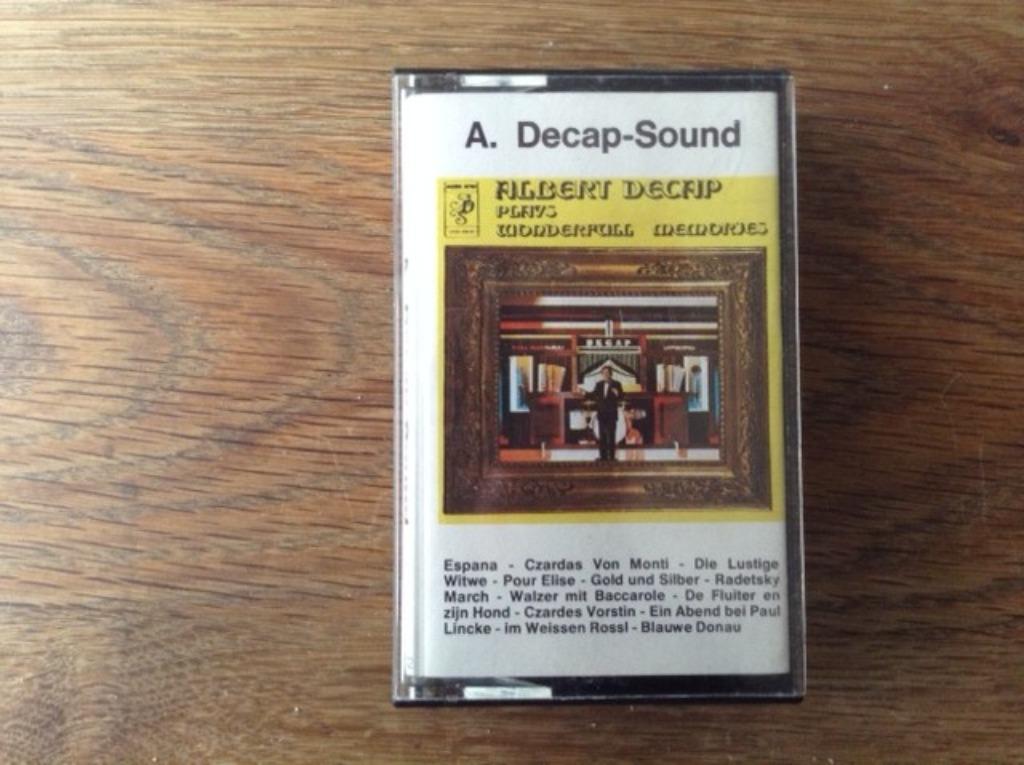 muziekcassette decap organ antwerp, Enlèvement ou Envoi, Autres genres, 1 cassette audio, Originale
