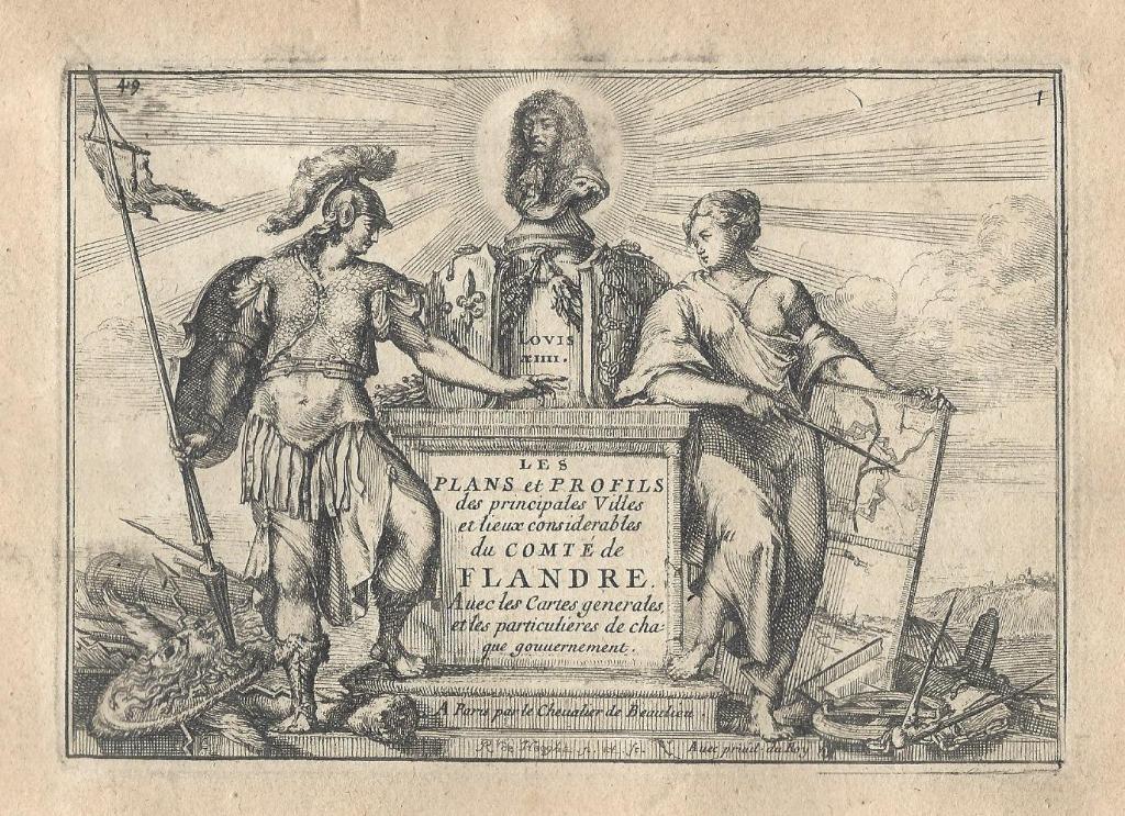 1665 / Graafschap Vlaanderen / Comté de Flandre, Antiquités & Art, Envoi