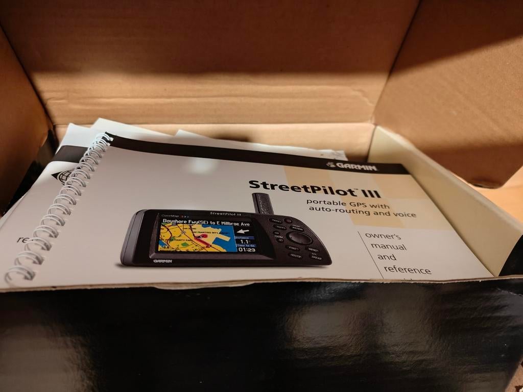 Garmin Streetpilot III, Motoren, Ophalen, Gebruikt