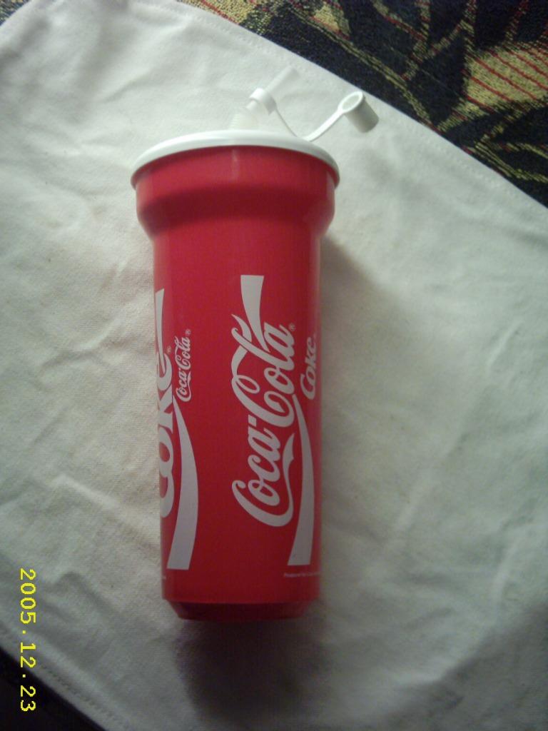 Coca Cola drinkbuis, Ophalen of Verzenden, Zo goed als nieuw, Gebruiksvoorwerp