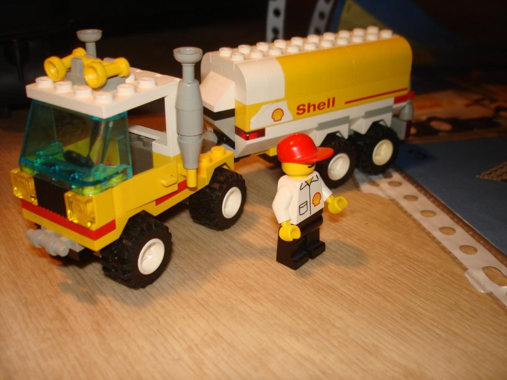 Citerne Lego 1252 Shell, Enlèvement ou Envoi, Utilisé, Ensemble complet, Lego