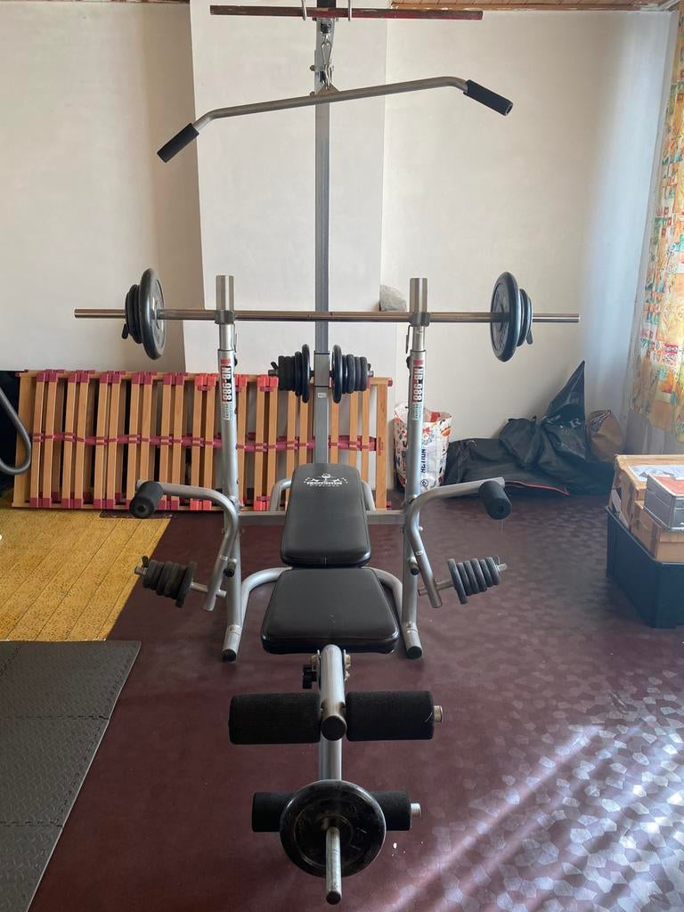 Fitness toestel 80 kg gewicht, Sport en Fitness, Ophalen