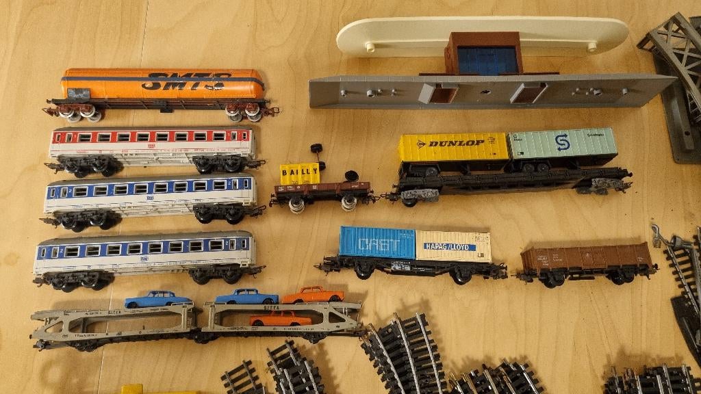 Modeltrein Starterspakket (HO) - Lima & Jouef, Ophalen, Gebruikt, Rails, Jouef