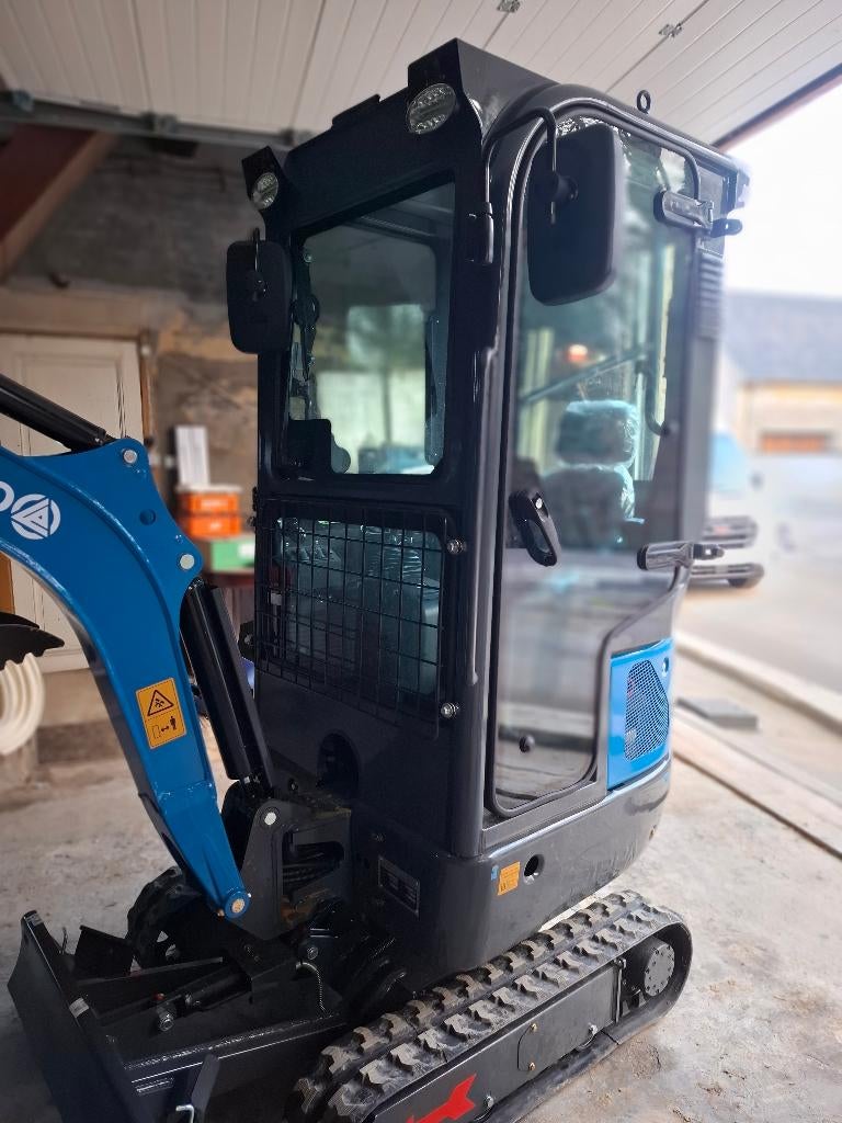 minigraver rippa r10 - kubota versie, Enlèvement, Excavatrice