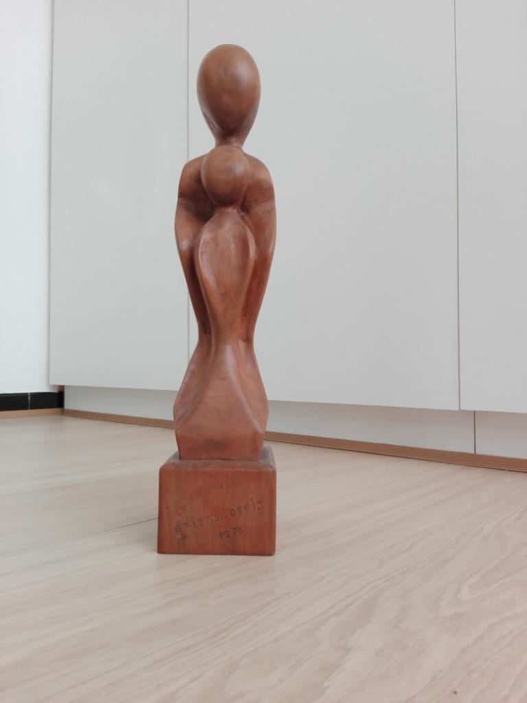 Beeldhouwwerk van Dennis Briers, Antiek en Kunst, Kunst | Beelden en Houtsnijwerken, Ophalen of Verzenden