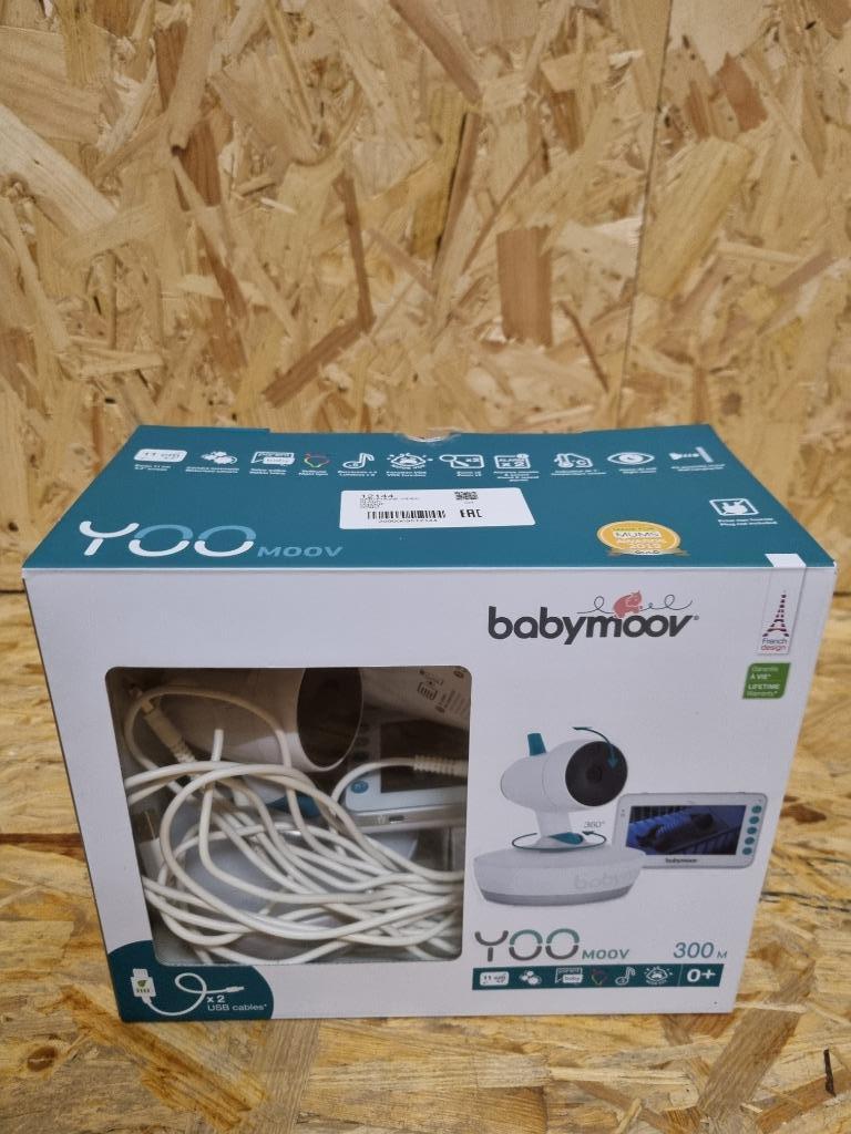 Yoo-Moov 360 videobabyfoon van Babymoov, Ophalen, Zo goed als nieuw, 250 meter of meer, Camera