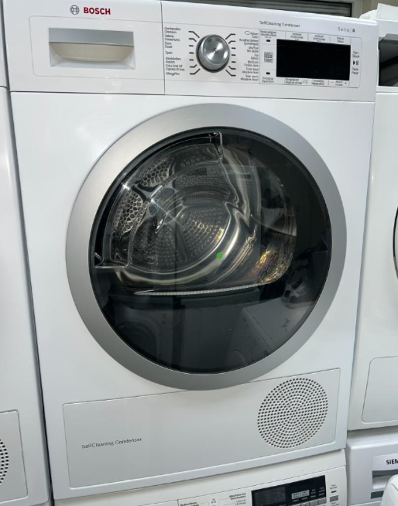 ✅ Bosch Serie 8 warmtepompdroger 8kg A+++ MET GARANTIE, Elektronische apparatuur, Minder dan 85 cm, 8 tot 10 kg, Ophalen of Verzenden