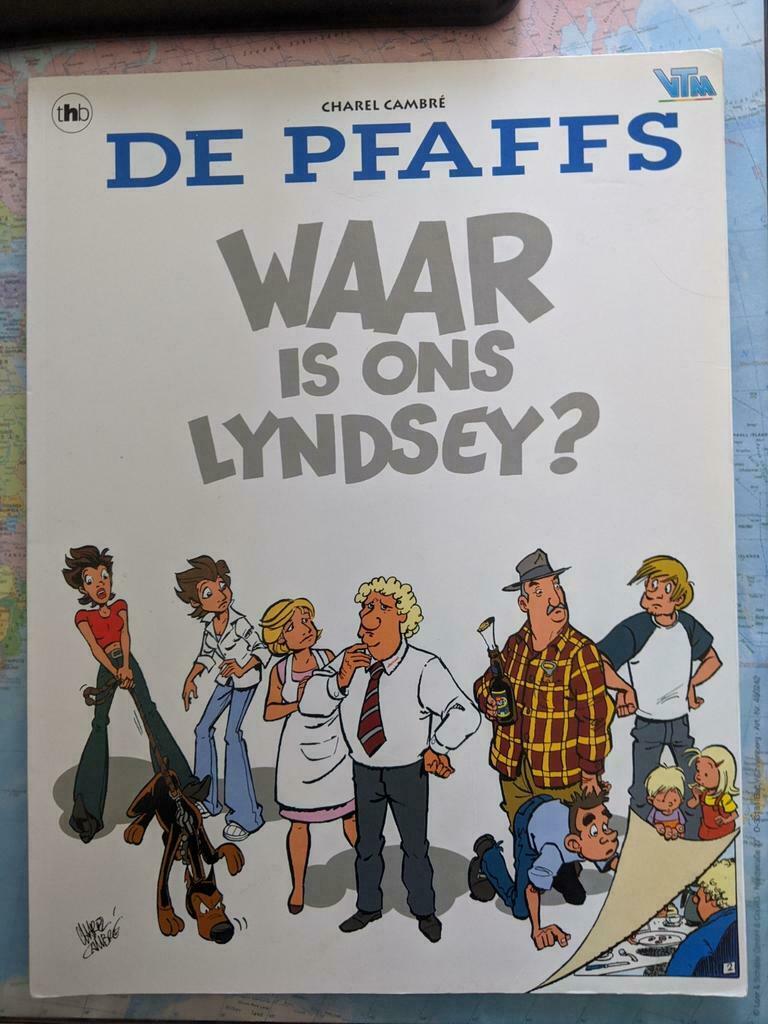 Strip De Pfaffs, Waar is ons Lyndsey, nieuw, Boeken, Ophalen of Verzenden, Nieuw, Charel Cambre