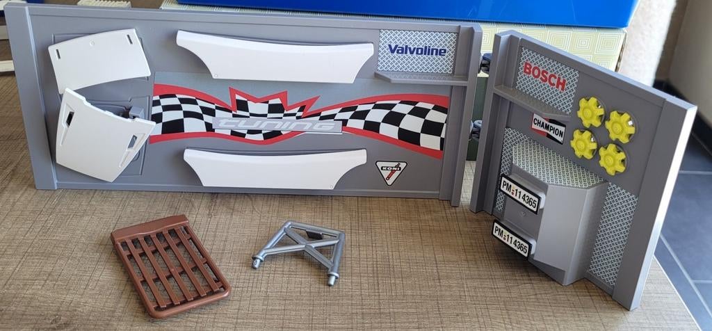 Playmobil onderdelen van bouwdoos 4365: Car Tuning, Kinderen en Baby's, Speelgoed | Playmobil, Ophalen of Verzenden, Gebruikt