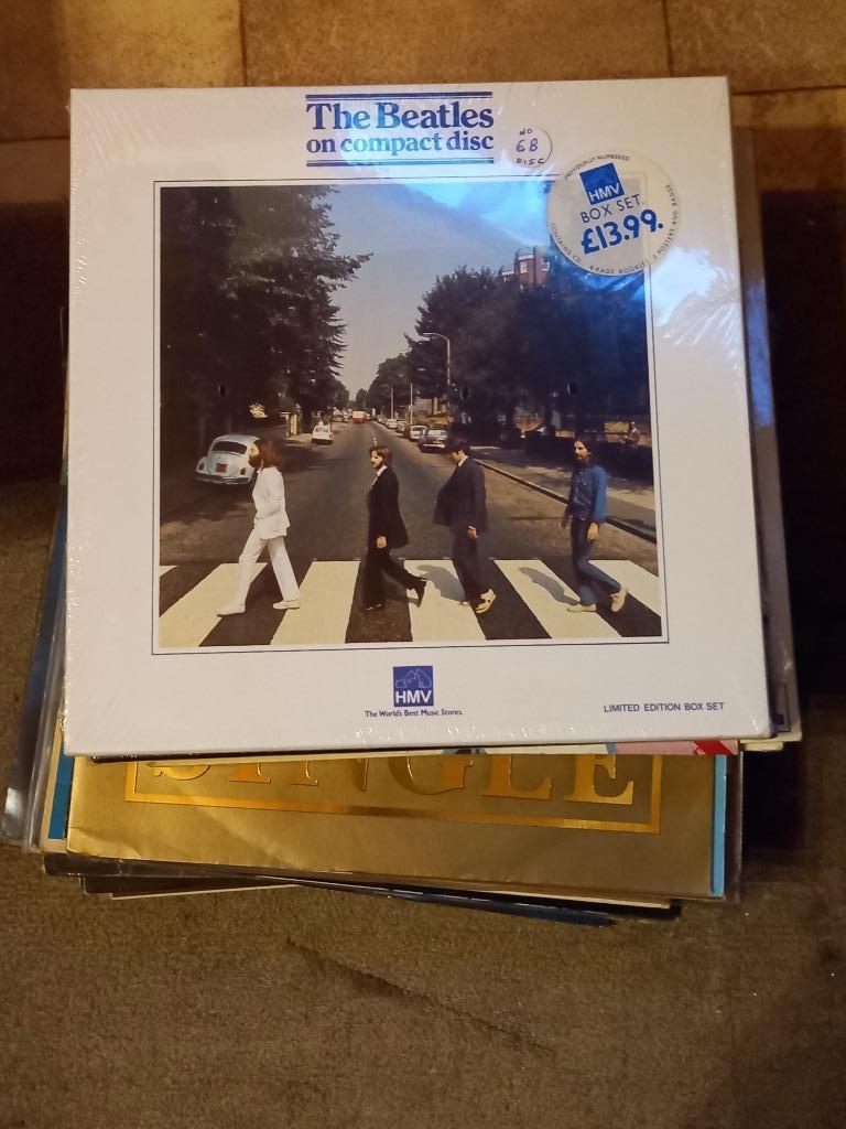 Box met Cd, boekje en posters van The Beatles, Ophalen of Verzenden, Nieuw in verpakking, Boxset