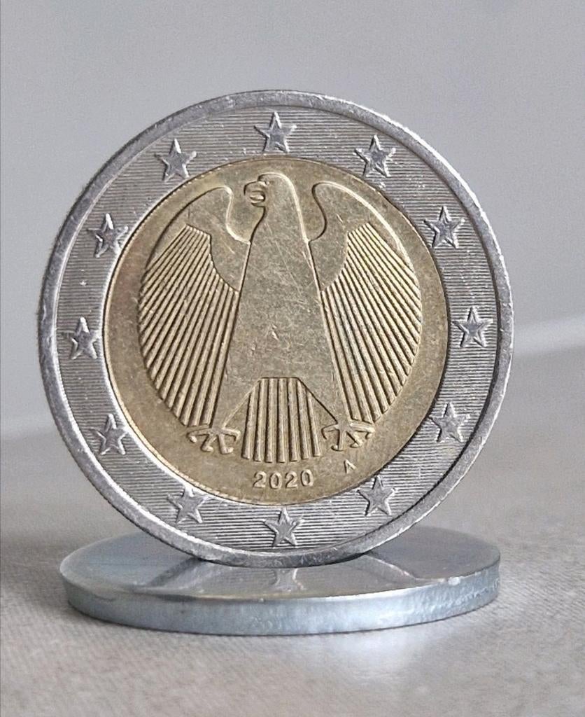 2020, Germany , A, 2 Euro Coin, Ophalen of Verzenden, 2 euro