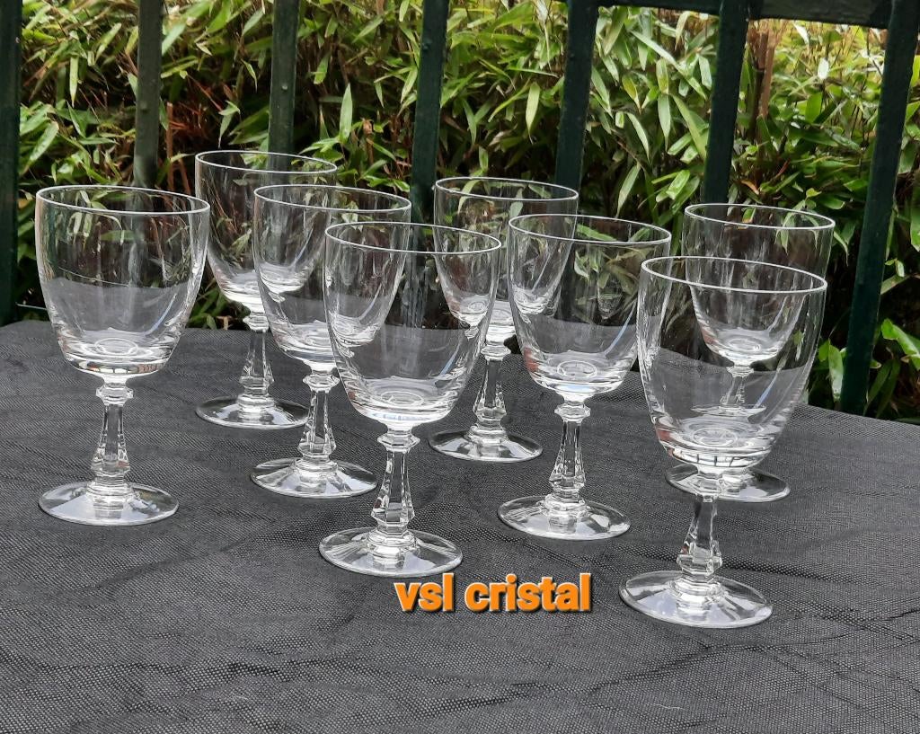VSL ,8 verres à vin "caro", Enlèvement ou Envoi