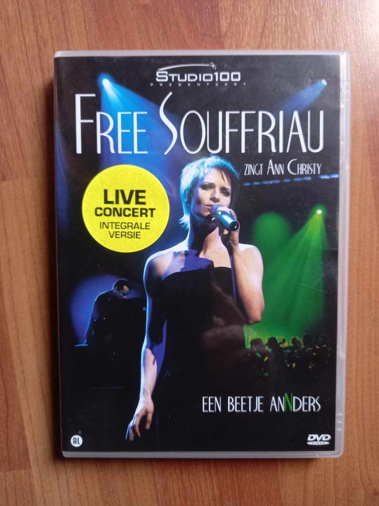 DVD Free Souffriau - Zingt Ann Christy. Een Beetje Annders, Cd's en Dvd's, Alle leeftijden, Verzenden, Zo goed als nieuw, Muziek en Concerten