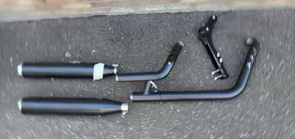 Complete uitlaatlijn harley low rider S, Ophalen, Nieuw