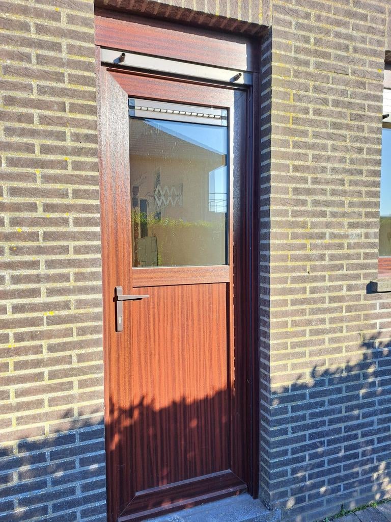 Porte en PVC, Porte extérieure, Synthétique, Enlèvement, Utilisé
