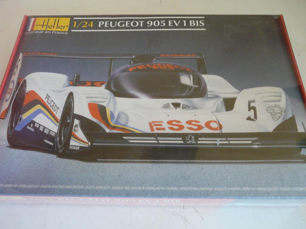 PEUGEOT 905 EVO 1 1/24 HELLER, Hobby & Loisirs créatifs, Modélisme | Voitures & Véhicules, Neuf, Voiture, Plus grand que 1:32