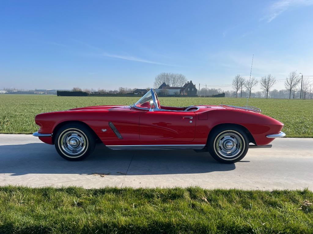 Chevrolet Corvette C1 1962, Auto's, Lederen bekleding, 8 cilinders, Cabriolet, Leder
