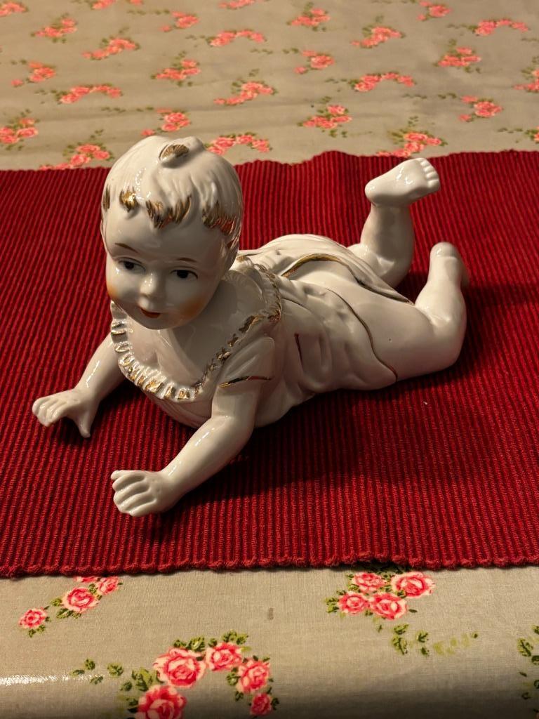 * vintage piano-baby biscuit-porselein, Antiquités & Art, Enlèvement ou Envoi