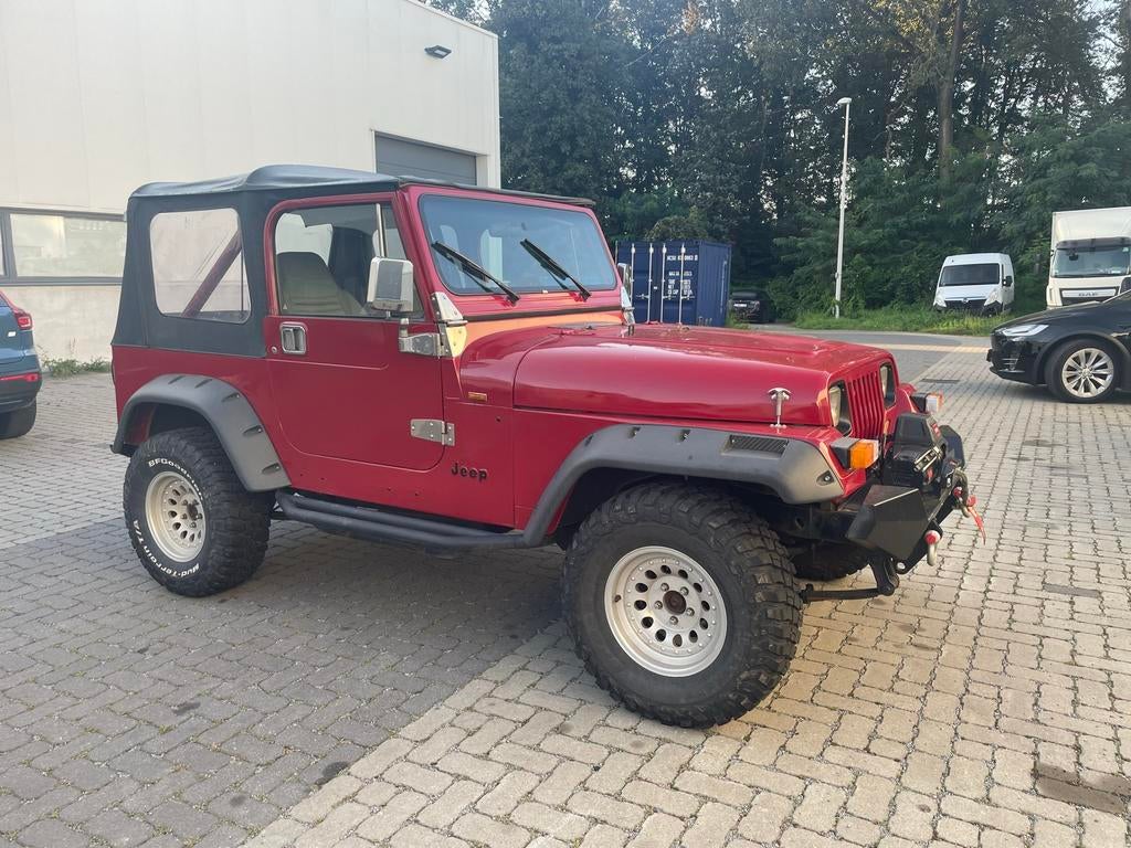 Jeep wrangler oldtimer, Auto's, 2500 cc, Stof, 4 cilinders, Bedrijf
