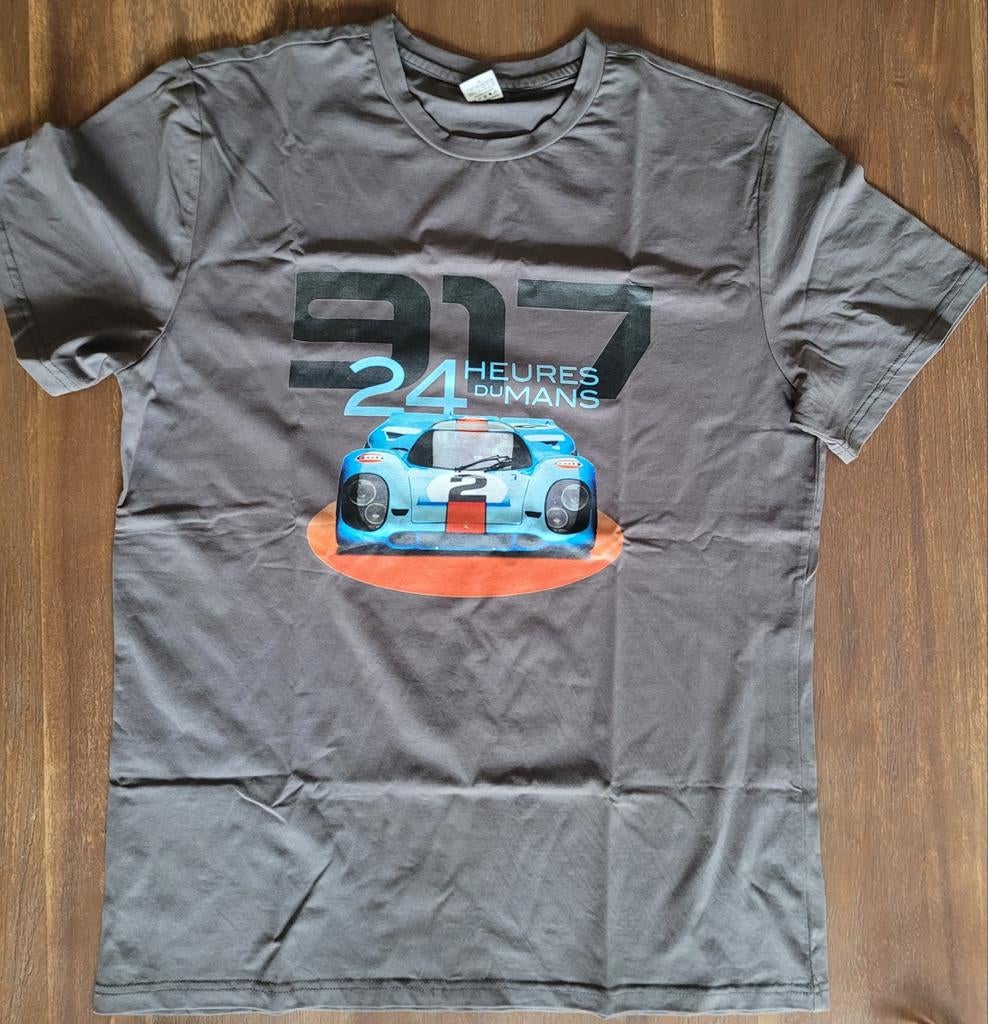 T-shirt Porsche 917 Le Mans maat L, Ophalen of Verzenden, Nieuw, Maat 52/54 (L)