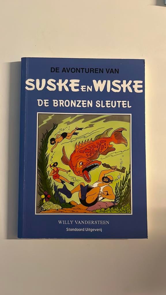 Suske en Wiske: de bronzen sleutel, Boeken, Ophalen of Verzenden, Zo goed als nieuw
