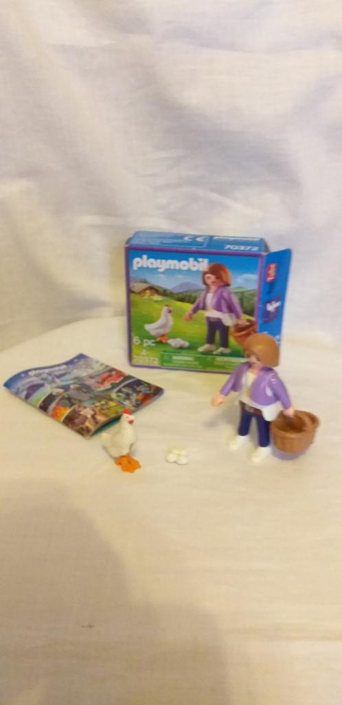 Playmobil 70372 femme et sa poule Milka, Enfants & Bébés, Jouets | Playmobil, Comme neuf, Enlèvement ou Envoi