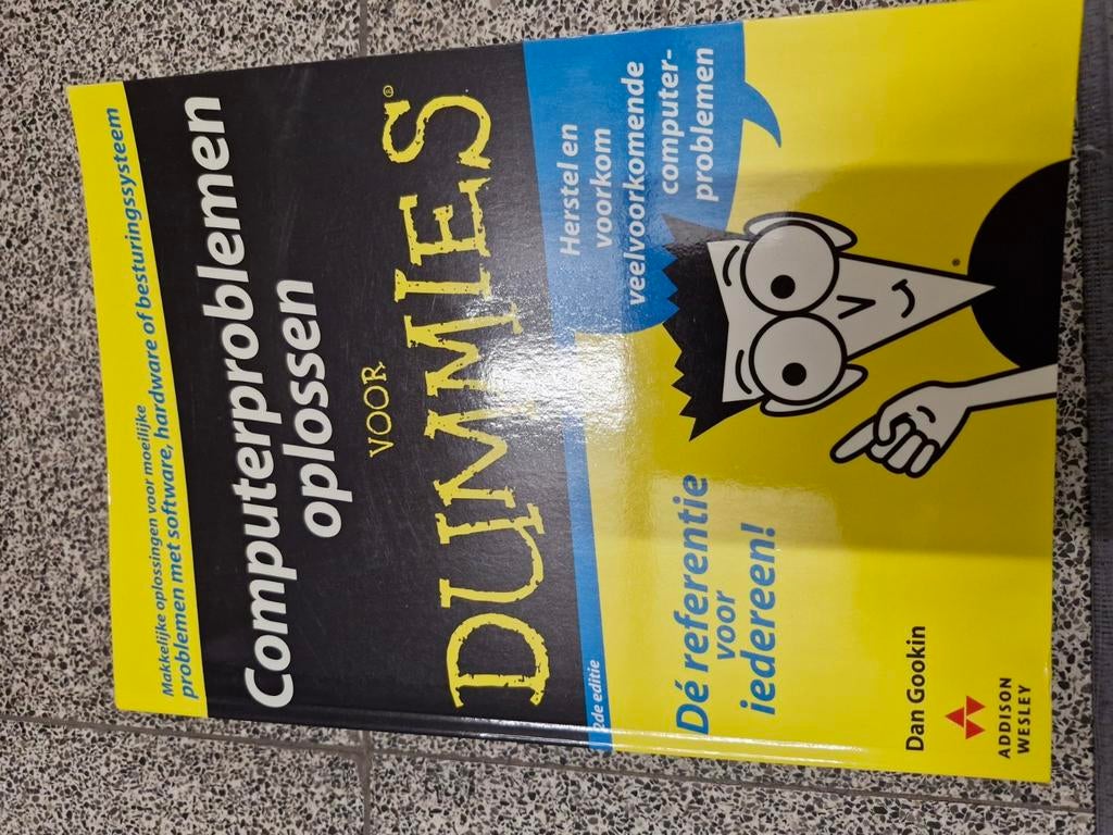 Boek: Computerproblemen oplossen voor Dummies, Livres, Informatique & Ordinateur, Enlèvement ou Envoi, Comme neuf, Système d'exploitation