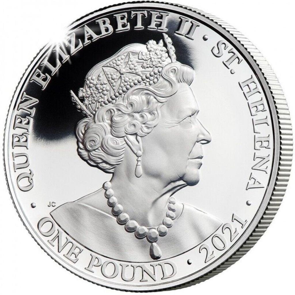 Les vertus de la reine - Victoire - 1 oz d'argent Sainte-Hél, Enlèvement ou Envoi, Autres pays, Monnaie en vrac, Argent