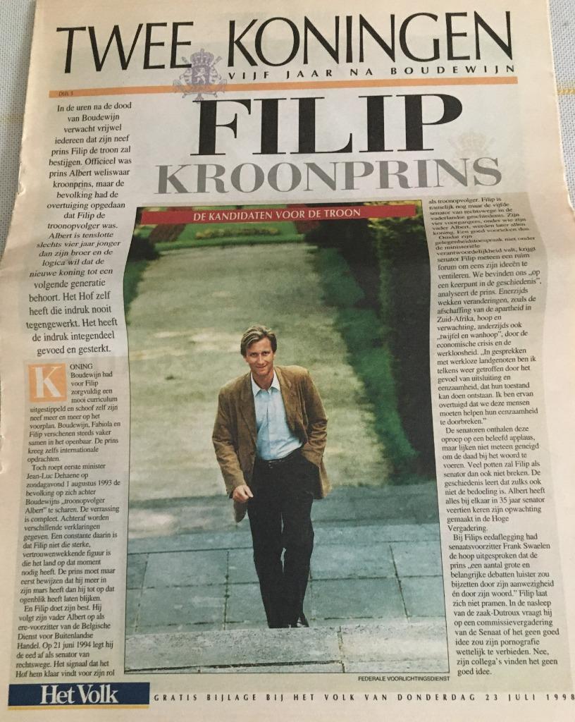 Twee Koningen Prins Filip, Verzamelen, Verzenden