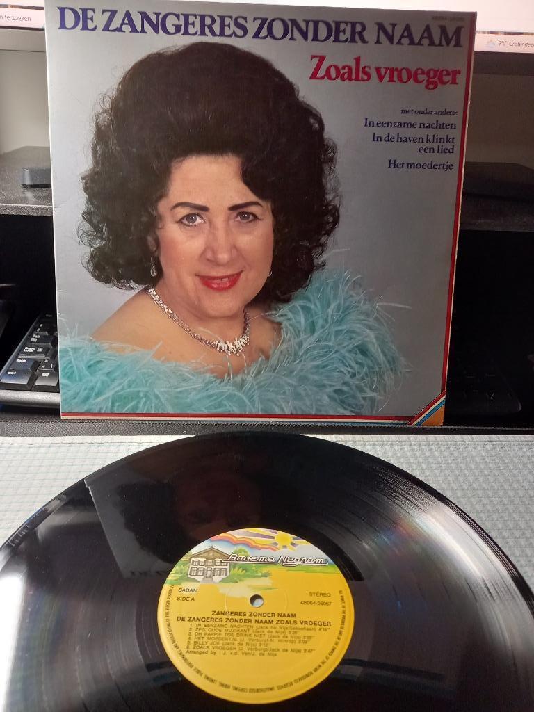 Zangeres Zonder Naam – Zoals Vroeger - Lp Als nieuw, Ophalen of Verzenden, Zo goed als nieuw, 12 inch, Pop