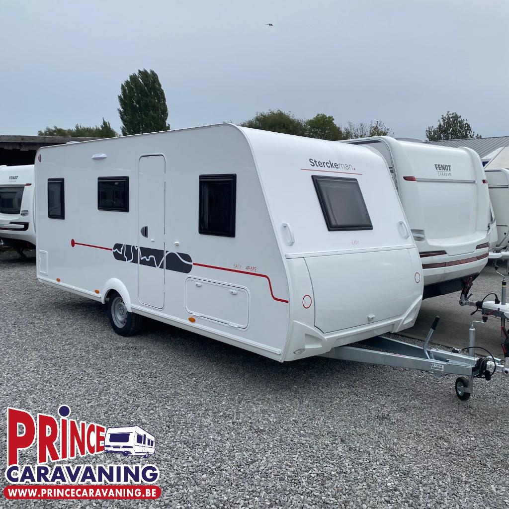 Sterckeman Easy 496 PE 2026 - Prince Caravaning, Sterckeman, Entreprise, Jusqu'à 6, Roue de secours