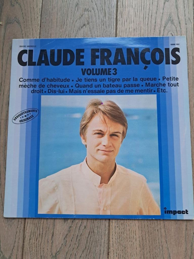 LP : Claude François - volume 3, CD & DVD, Enlèvement ou Envoi, Comme neuf