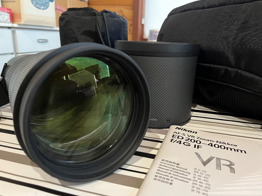 Nikon AF-S VR Zoom-Nikkor ED 200-400mm f/4G IF, Audio, Tv en Foto, Foto | Lenzen en Objectieven, Ophalen of Verzenden, Zo goed als nieuw