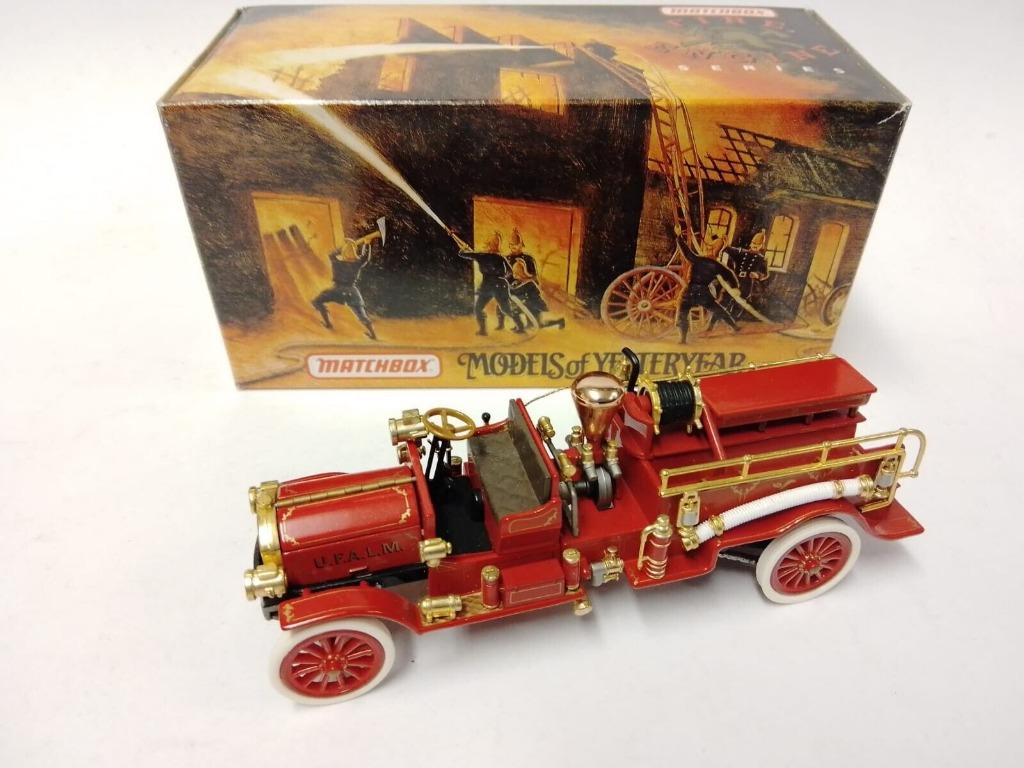 Matchbox YFE24-M Fire Engine Series 1911 Mack AB brandweer, Ophalen of Verzenden, Zo goed als nieuw, Overige typen, Matchbox