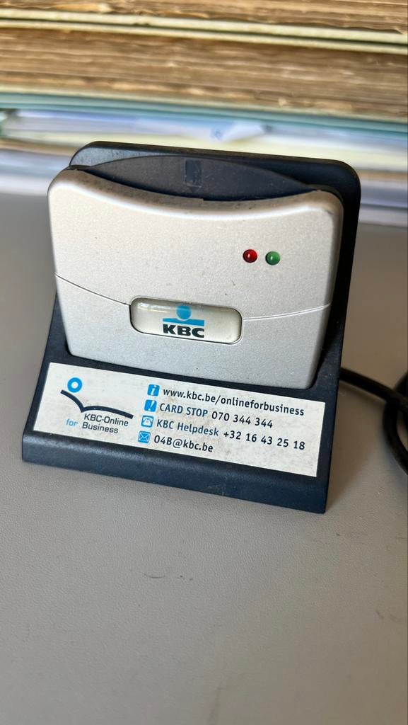 Id kaartlezer, Computers en Software, Ophalen of Verzenden, Gebruikt