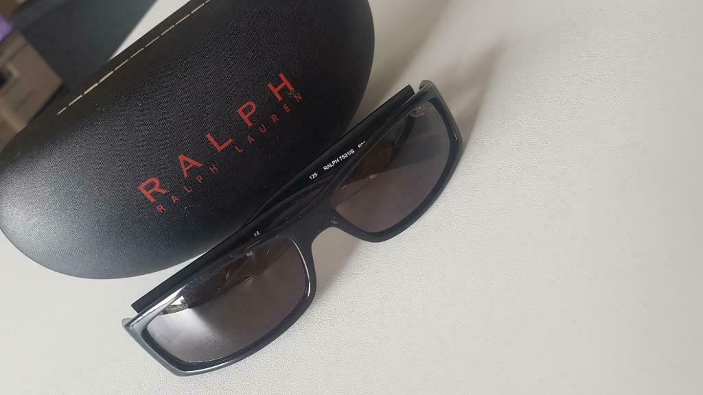 Lunette de soleil Ralph Lauren, Enlèvement, Comme neuf, Noir