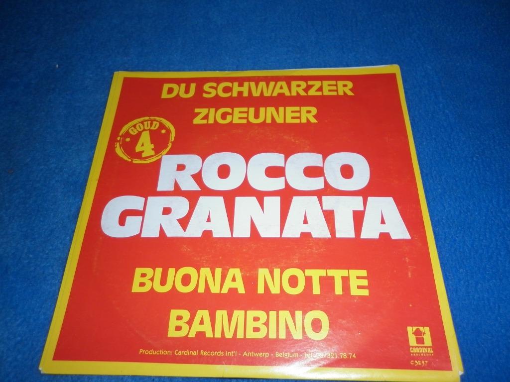 Single vinyl- Rocco Granata - du schwarzer Zigeuner-1963, Ophalen of Verzenden, Single